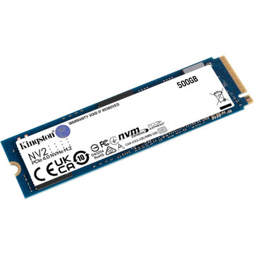 SSD накопичувач Kingston  500GB NV2 M.2 2280 PCIe Gen4.0 x4 (SNV2S/500G)