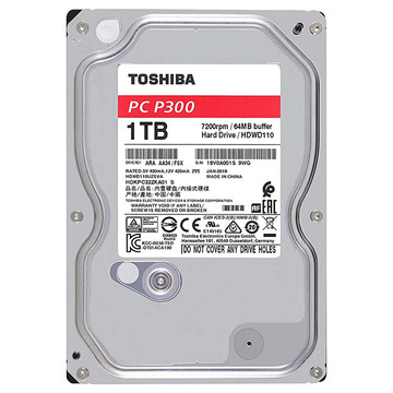 Жорсткий диск Toshiba 1TB L200 5400rpm 128MB (HDWL110EZSTA)