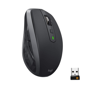 Мышка Bluetooth+Wireless Logitech MX Anywhere 2S (910-005132) Graphite лазерная