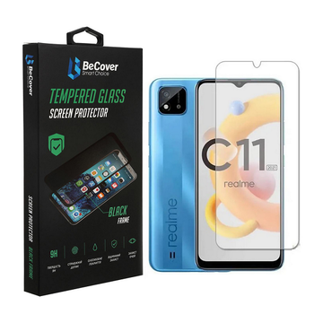 Защитное стекло BeCover for Realme C11 2021 Crystal Clear (707867)