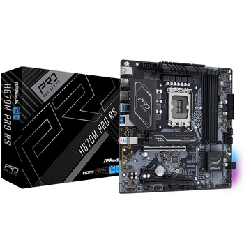 Материнская плата ASRock H670M PRO RS (s1700/H670/DDR4/mATX)