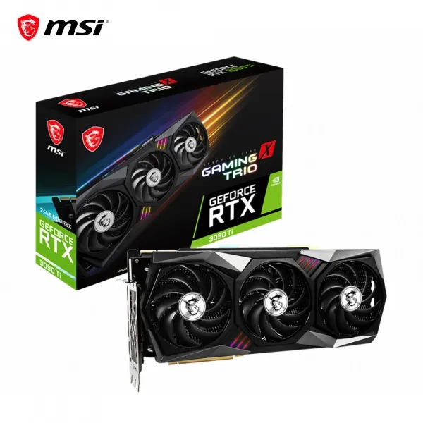 Видеокарта MSI Nvidia GeForce RTX 3090 Ti GAMING X TRIO 24G