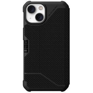 Чохол-накладка Uag Apple iPhone 14 Metropolis, Kevlar Black (114044113940)