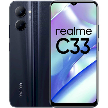 Смартфон REALME C33 RMX3624 4 64 BLACK