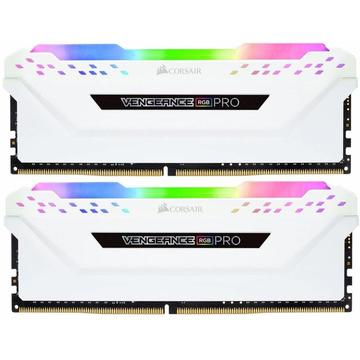 Оперативная память Corsair 2x8GB Vengeance RGB Pro White (CMW16GX4M2C3200C16W)