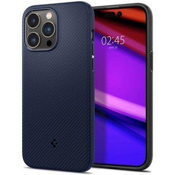 Чехол-накладка Spigen for Apple Iphone 14 Pro Max Mag Armor MagFit Navy Blue