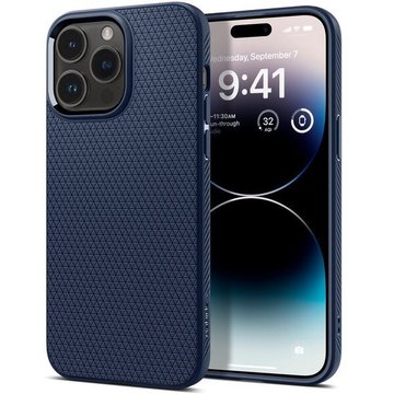 Чохол-накладка Spigen Apple Iphone 14 Pro Max Liquid Air, Navy Blue (ACS04814)