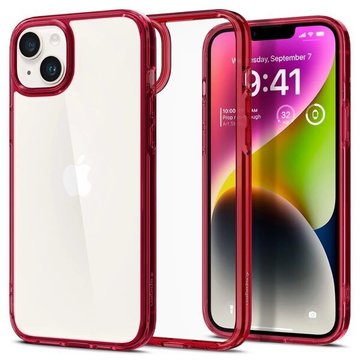 Чохол-накладка Spigen Apple iPhone 14 Plus Ultra Hybrid, Red Crystal (ACS04896)