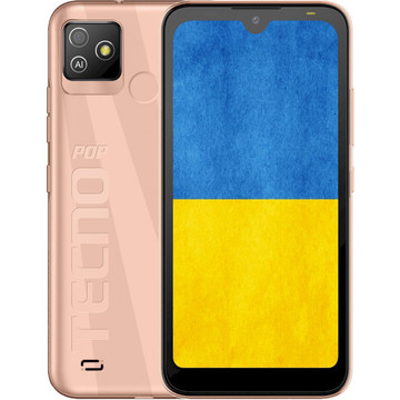 Смартфон TECNO POP 5 Go (BD1) 1/16Gb Dual SIM Mist Copper