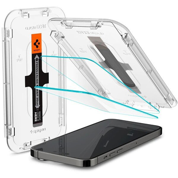 Защитное стекло Spigen for Apple Iphone 14 Pro Glas tR EZ Fit (2 Pack) Clear