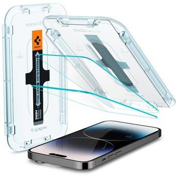 Защитное стекло Spigen for Apple Iphone 14 Pro Glas tR Align Master FC (2 Pack) Black (AGL05216)