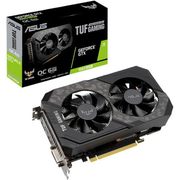 Видеокарта ASUS GeForce GTX 1660 SUPER 6GB GDDR6 TUF GAMING OC TUF-GTX1660S-O6G-GAMING