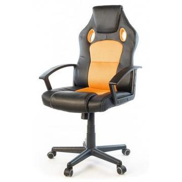 Офісне крісло Аклас Анхель PL TILT Black-Orange (20994)