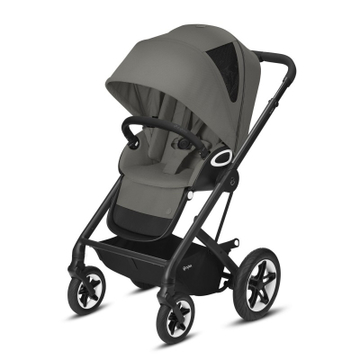 Детская коляска Cybex Talos S Lux SLV Soho Grey mid grey (с бампером) (520001487)