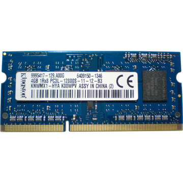Оперативна пам'ять Kingston 4GB DDR3L (KNWMX1-HYA)