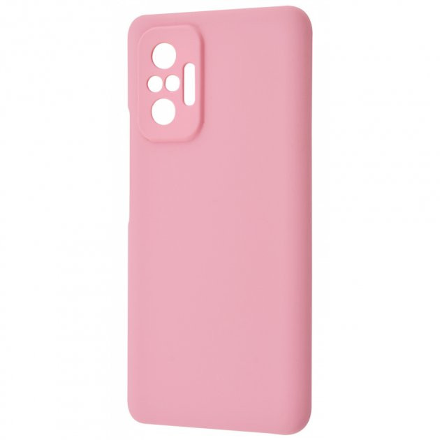 Панель Xiaomi Redmi 10 Silicone Case Full Pink Sand