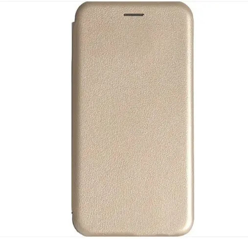 Чехол-книжка Xiaomi Redmi Note 9S/Note 9 pro Premium Leather case Gold