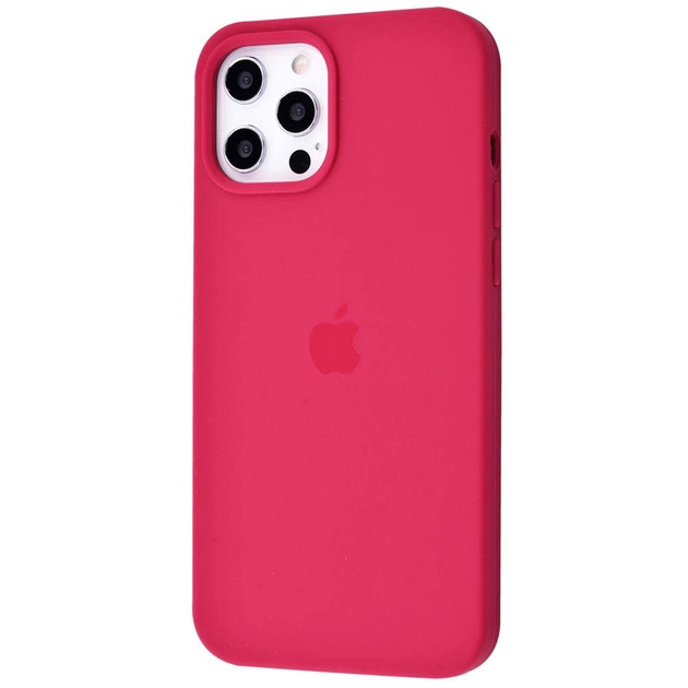 Панель iPhone 12 Pro Max Silicone Case Full Cover Pomegranate
