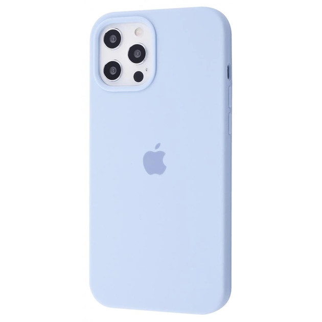 Панель iPhone 12 Pro Max Silicone Case Full Cover Sky Blue