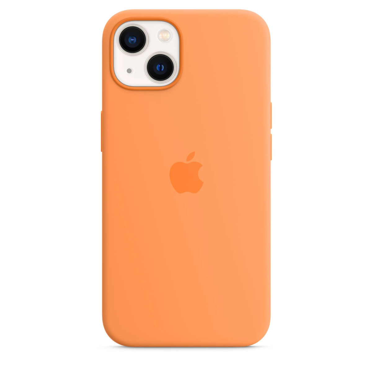 Панель iPhone 13 MagSafe Silicone case original Orange Marigold