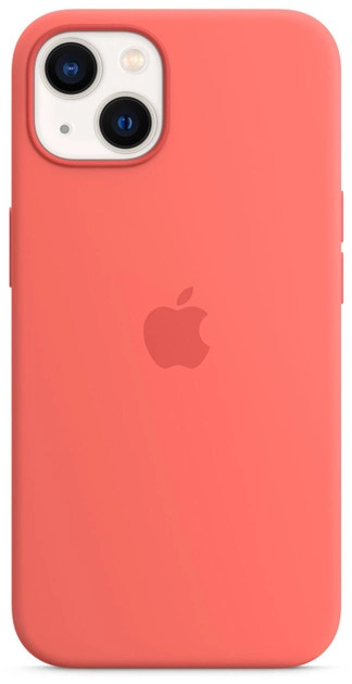 Панель iPhone 13 MagSafe Silicone case original Pink pomelo