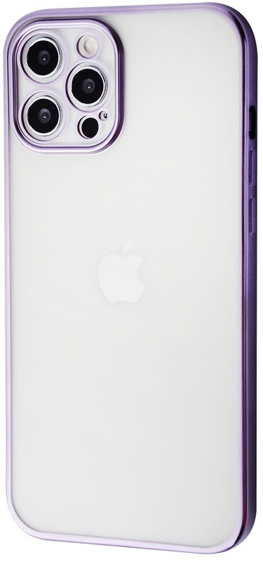 Чехол-накладка iPhone 13 Pro Sulada Natural Color Purple light