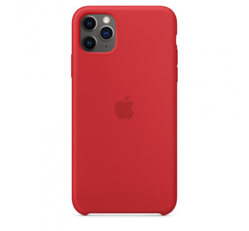 Чехол-накладка iPhone 11 Pro Max Silicone Case Red