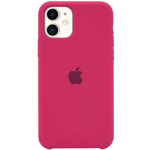 Чехол-накладка iPhone 11 Silicone Case Rose Red