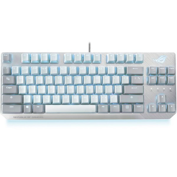 Клавіатура Asus Rog Strix Scope NX TKL Moonlight USB White (90MP02B6-BKUA00)