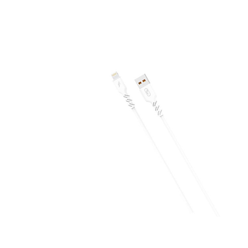 Кабель USB SkyDolphin S07L TPE High Elastic Line USB - Lightning 1м White (USB-000593)