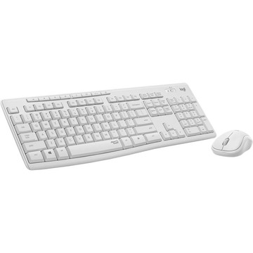 Комплект (клавіатура і мишка) Logitech MK295 Combo White USB (920-009824)