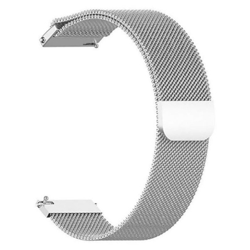 Ремінець для фітнес браслета BeCover Milanese Style for Xiaomi Amazfit Bip Silver (707739)