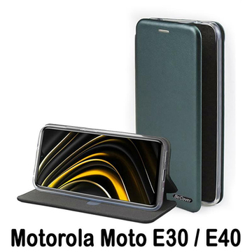 Чехол-книжка BeCover Exclusive for Motorola Moto E30/E40 Dark Green (707907)