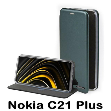 Чехол-книжка BeCover Exclusive for Nokia C21 Plus Dark Green (707919)