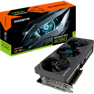 Відеокарта Gigabyte Nvidia GeForce RTX 4080 EAGLE OC 16G (GV-N4080EAGLE OC-16GD)