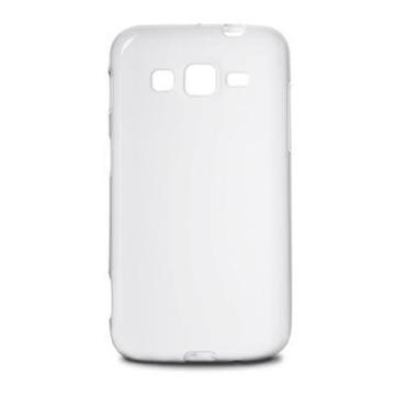Чехол-накладка Drobak Samsung Galaxy Core Advance I8580 WhiteElastic PU (216064)