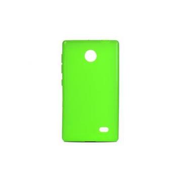 Чохол-накладка Drobak Nokia X/Elastic PU/Green (215117)