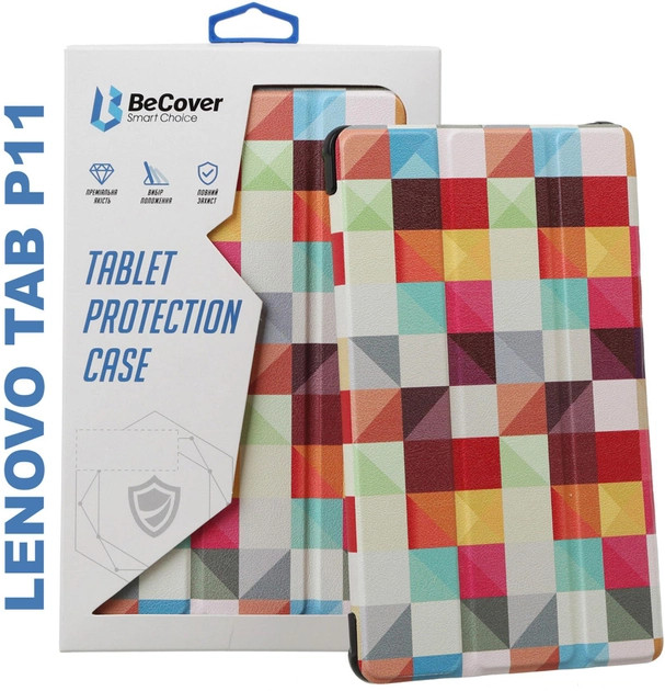 Обложка BeCover Smart for Lenovo Tab P11 TB-J606/Tab P11 Plus Square (706107)