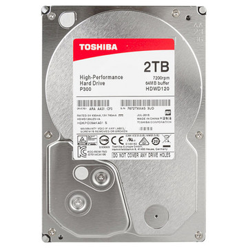 Жесткий диск Toshiba 2TB P300 (HDWD120EZSTA)