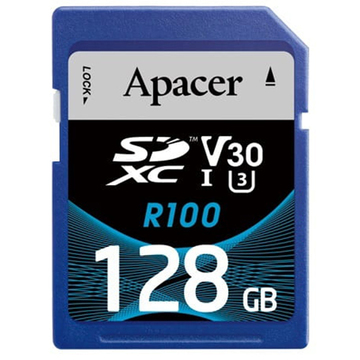 Карта пам'яті  Apacer SDXC 128GB UHS-I/U3 Class 10 (AP128GSDXC10U7-R)