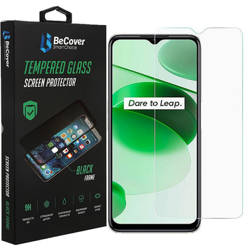 Захисне скло BeCover for Realme C35 Crystal Clear Glass 3D (708129)