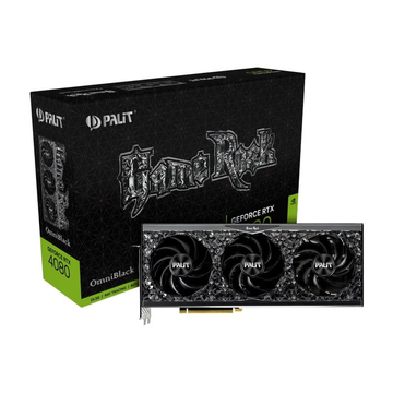Видеокарта Palit Nvidia GeForce RTX 4080 GAMEROCK OMNIBLACK 16GB GDDR6X (NED4080019T2-1030Q)