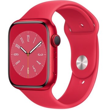 Смарт-часы Apple Watch Series 8 GPS 41 (PRODUCT)Red Aluminium Case with (PRODUCT)Red Sport Band (MNP73, MNUG3)