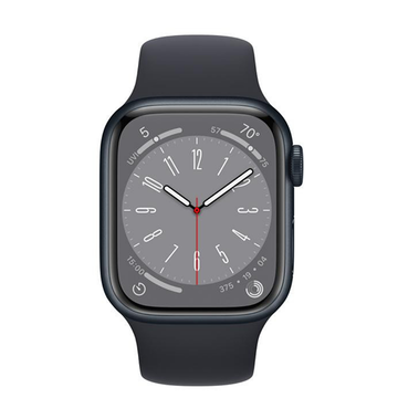 Смарт-годинник Apple Watch 8 41mm Midnight Aluminium Case Midnight Sport Band S/M (MNU73)