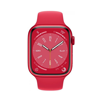 Смарт-часы Apple Watch S8 45mm Red/Aluminium Red Sport Band M/L (MNUU3)