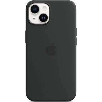 Чехол-накладка iPhone 14 PLUS Silicone Case with MagSafe Midnight (MPT33)