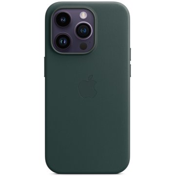 Чехол-накладка iPhone 14 Pro Leather Case with MagSafe Forest Green (MPPH3)