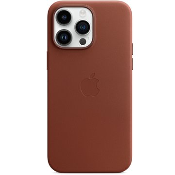 Чохол-накладка iPhone 14 Pro Max Leather Case with MagSafe Umber (MPPQ3)