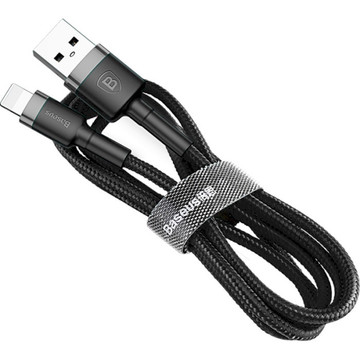 Кабель USB Baseus Cafule Cable USB For iP 3m Gray-Black (CALKLF-RG1)