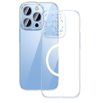 Чохол-накладка Baseus iPhone 14 Pro Crystal with MagSafe Transparent
